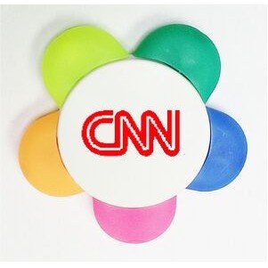 flower-shape-highlighter-w-5-different-colors